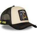 capslab-lucky-luke-lck4-cow-beige-and-black-trucker-hat