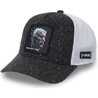 Casquette trucker noire et blanche Le Roi la Nuit GOT NIG Game of Thrones Capslab