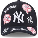 casquette-trucker-bleue-marine-9forty-m-crown-a-frame-all-over-new-york-yankees-mlb-new-era