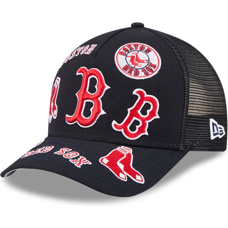 new-era-9forty-m-crown-a-frame-all-over-boston-red-sox-mlb-navy-blue-trucker-hat