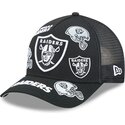 new-era-9forty-m-crown-a-frame-all-over-las-vegas-raiders-nfl-black-trucker-hat
