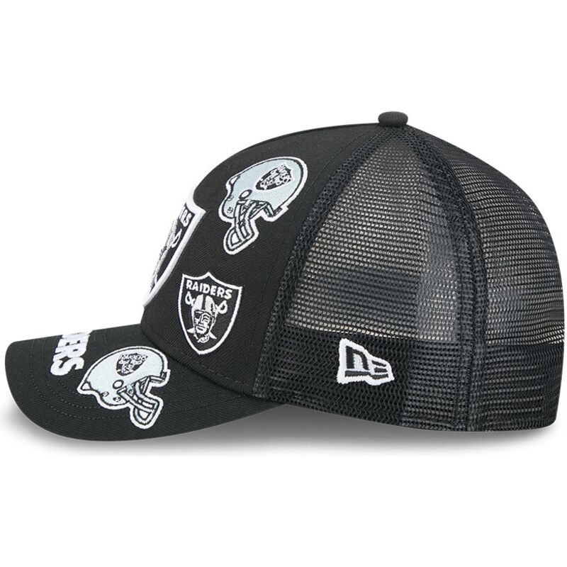 new-era-9forty-m-crown-a-frame-all-over-las-vegas-raiders-nfl-black-trucker-hat new-era-9forty-m-crown-a-frame-all-over-las-vegas-raiders-nfl-black-trucker-hat