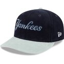 new-era-curved-brim-9fifity-two-tone-cord-new-york-yankees-mlb-navy-blue-snapback-cap