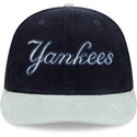 new-era-curved-brim-9fifity-two-tone-cord-new-york-yankees-mlb-navy-blue-snapback-cap