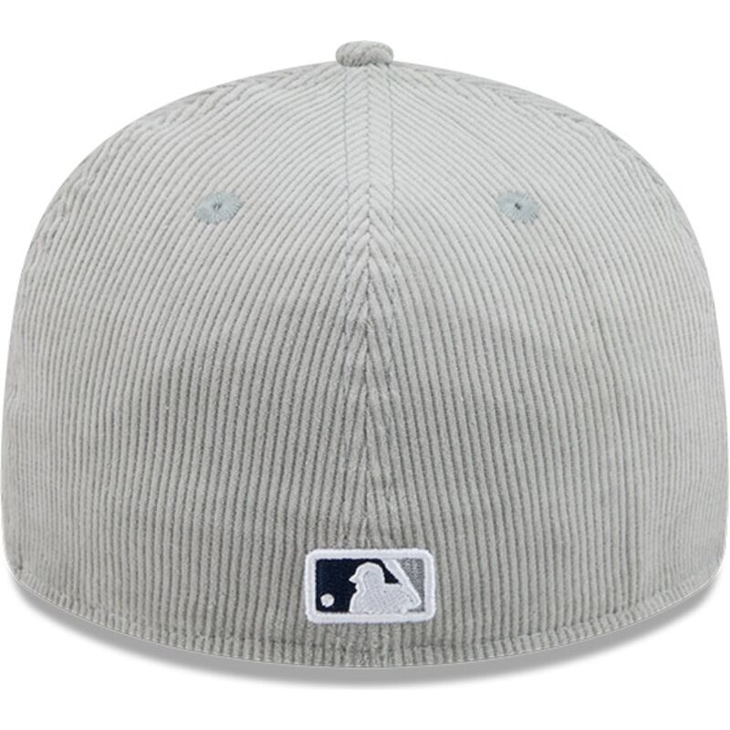 casquette-courbee-grise-ajustee-avec-logo-bleu-marine-59fifty-cord-new-york-yankees-mlb-new-era casquette-courbee-grise-ajustee-avec-logo-bleu-marine-59fifty-cord-new-york-yankees-mlb-new-era