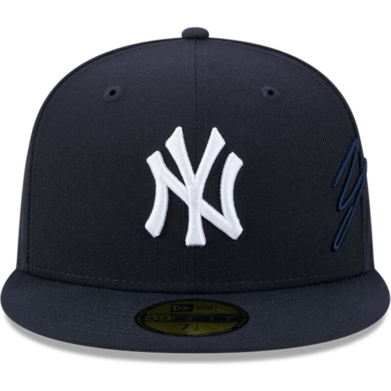 new-era-flat-brim-59fifty-side-script-new-york-yankees-mlb-navy-blue-fitted-cap