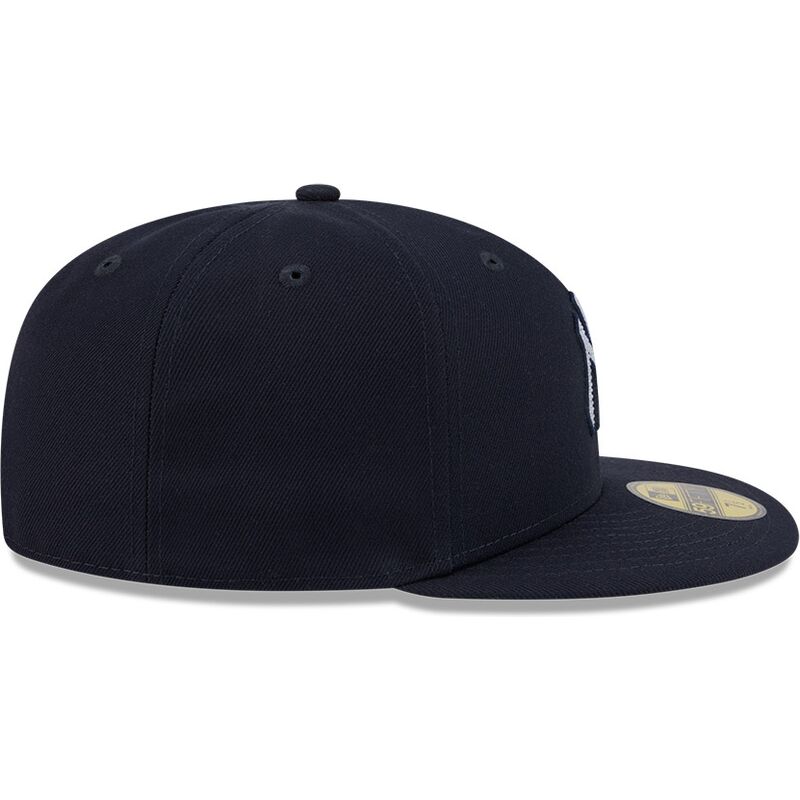 new-era-flat-brim-59fifty-rhinestone-badge-new-york-yankees-mlb-navy-blue-fitted-cap new-era-flat-brim-59fifty-rhinestone-badge-new-york-yankees-mlb-navy-blue-fitted-cap