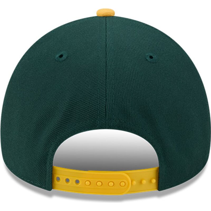 new-era-curved-brim-9forty-a-frame-na-lifestyle-f1-oakland-athletics-mlb-green-and-yellow-snapback-cap new-era-curved-brim-9forty-a-frame-na-lifestyle-f1-oakland-athletics-mlb-green-and-yellow-snapback-cap
