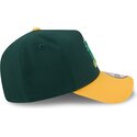 casquette-courbee-verte-et-jaune-snapback-9forty-a-frame-na-lifestyle-f1-oakland-athletics-mlb-new-era