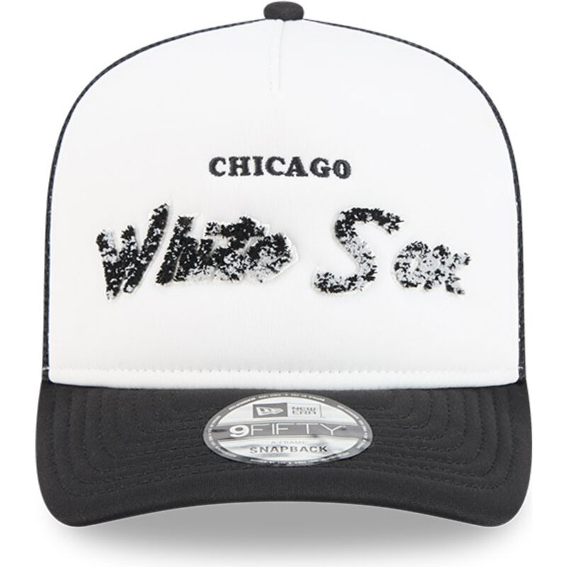 casquette-trucker-noire-et-blanche-9fifty-a-frame-na-lifestyle-f1-chicago-white-sox-mlb-new-era casquette-trucker-noire-et-blanche-9fifty-a-frame-na-lifestyle-f1-chicago-white-sox-mlb-new-era