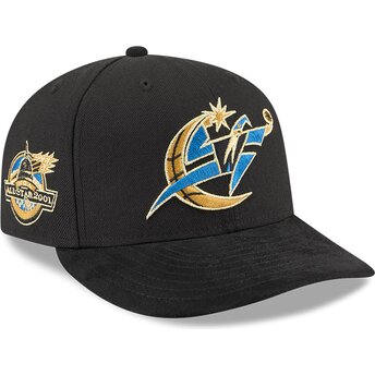 New Era Curved Brim 9FIFTY NA Lifestyle F1 Washington Wizards NBA Black Snapback Cap