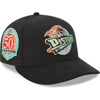 Casquette courbée noire snapback 9FIFTY NA Lifestyle F1 Detroit Pistons NBA New Era