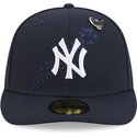 casquette-courbee-bleue-marine-ajustee-59fifty-pin-na-lifestyle-f1-new-york-yankees-mlb-new-era