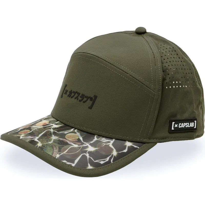 capslab-curved-brim-shenron-dbz10-she-dragon-ball-green-adjustable-cap