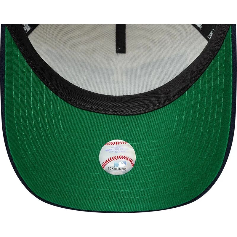 new-era-curved-brim-e-frame-wordmark-suede-new-york-yankees-mlb-beige-and-navy-blue-snapback-cap new-era-curved-brim-e-frame-wordmark-suede-new-york-yankees-mlb-beige-and-navy-blue-snapback-cap