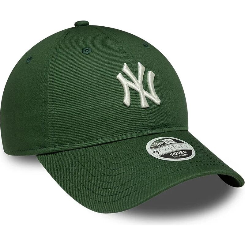 new-era-curved-brim-women-9twenty-league-essential-midi-new-york-yankees-mlb-green-adjustable-cap