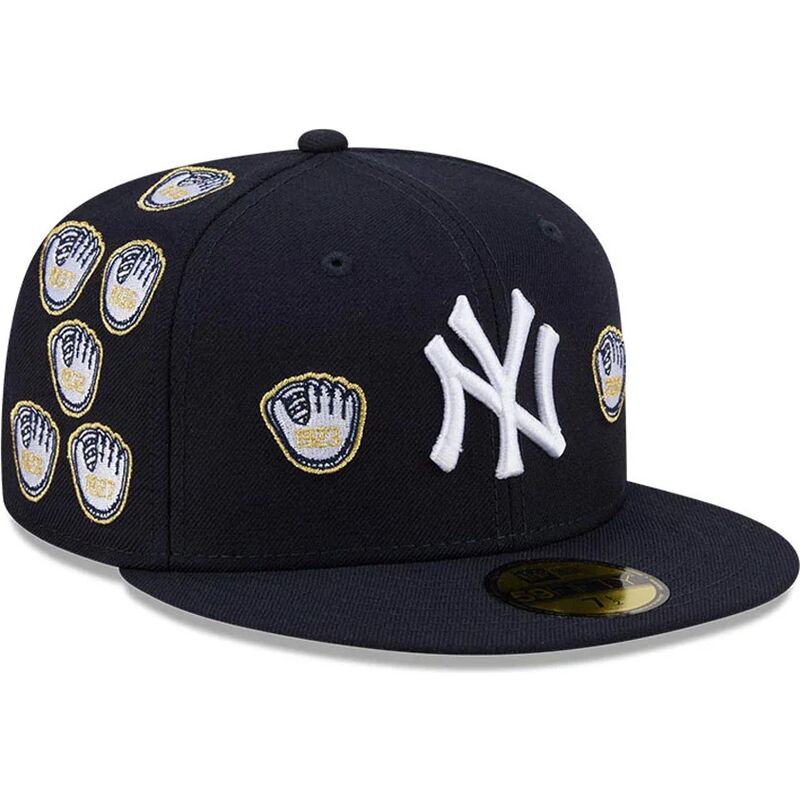 casquette-plate-bleue-marine-ajustee-59fifty-spike-lee-gloves-new-york-yankees-mlb-new-era