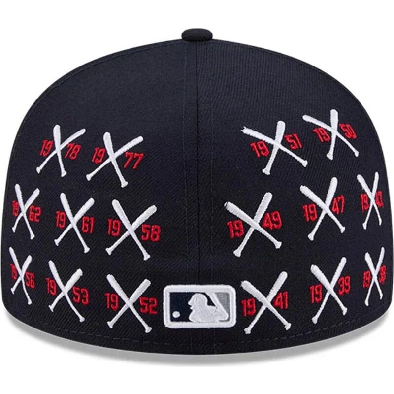 casquette-plate-bleue-marine-ajustee-59fifty-spike-lee-crossed-bats-new-york-yankees-mlb-new-era casquette-plate-bleue-marine-ajustee-59fifty-spike-lee-crossed-bats-new-york-yankees-mlb-new-era