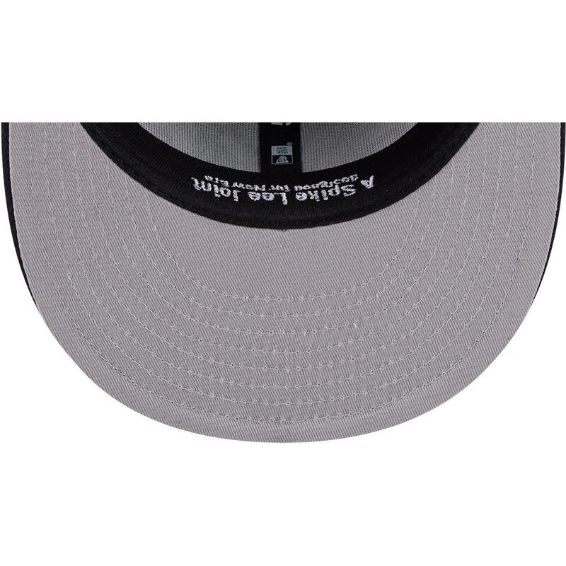 casquette-plate-bleue-marine-ajustee-59fifty-spike-lee-patches-new-york-yankees-mlb-new-era