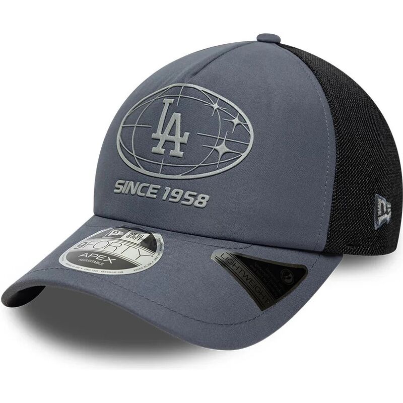 casquette-trucker-grise-et-noire-9forty-apex-graphic-los-angeles-dodgers-mlb-new-era casquette-trucker-grise-et-noire-9forty-apex-graphic-los-angeles-dodgers-mlb-new-era