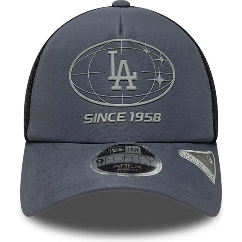casquette-trucker-grise-et-noire-9forty-apex-graphic-los-angeles-dodgers-mlb-new-era casquette-trucker-grise-et-noire-9forty-apex-graphic-los-angeles-dodgers-mlb-new-era