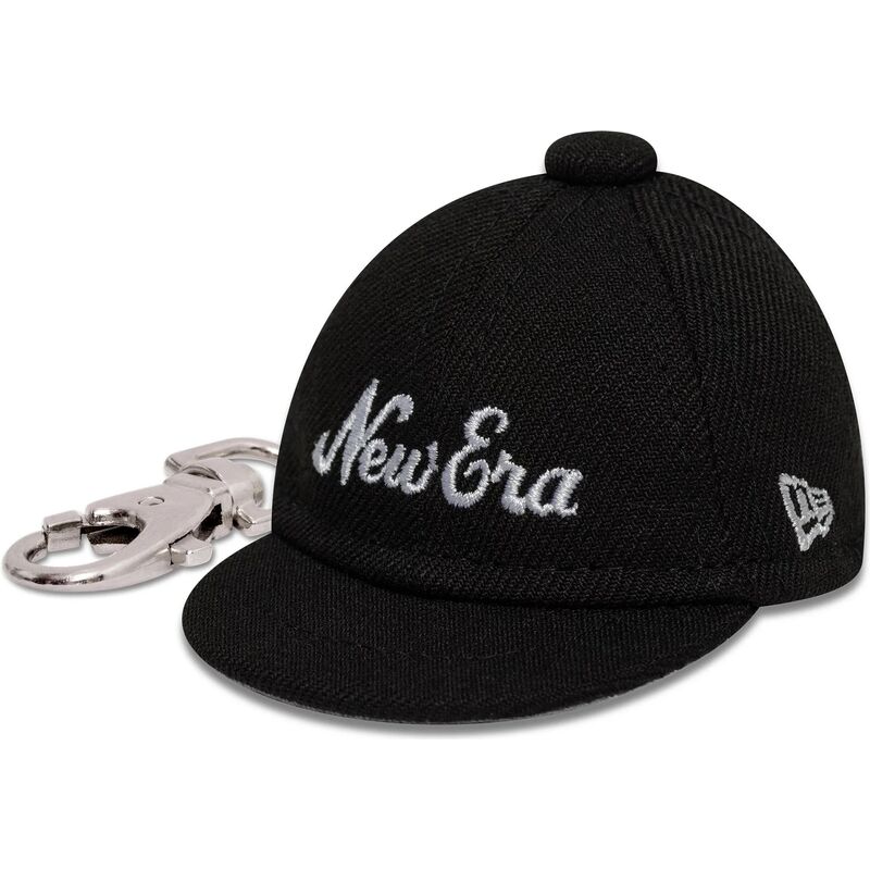 new-era-mini-cap-chain-black-keychain new-era-mini-cap-chain-black-keychain