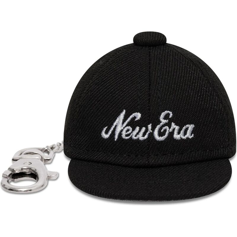 porte-cles-noir-mini-cap-chain-new-era porte-cles-noir-mini-cap-chain-new-era