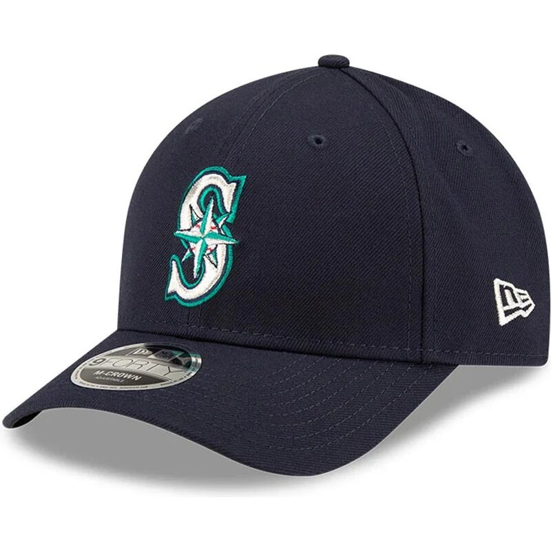 new-era-curved-brim-9forty-m-crown-player-replica-seattle-mariners-mlb-navy-blue-snapback-cap new-era-curved-brim-9forty-m-crown-player-replica-seattle-mariners-mlb-navy-blue-snapback-cap