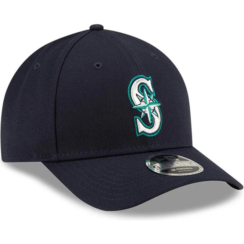 new-era-curved-brim-9forty-m-crown-player-replica-seattle-mariners-mlb-navy-blue-snapback-cap new-era-curved-brim-9forty-m-crown-player-replica-seattle-mariners-mlb-navy-blue-snapback-cap
