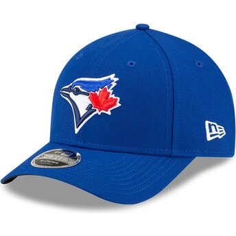 New Era Curved Brim 9FORTY M-Crown Player Replica Toronto Blue Jays MLB Blue Snapback Cap