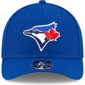 new-era-curved-brim-9forty-m-crown-player-replica-toronto-blue-jays-mlb-blue-snapback-cap