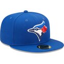 new-era-flat-brim-59fifty-ac-perf-toronto-blue-jays-mlb-blue-fitted-cap