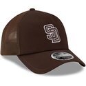 new-era-9forty-apex-batting-practice-san-diego-padres-mlb-brown-trucker-hat