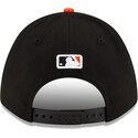 new-era-curved-brim-orange-logo-9forty-m-crown-player-replica-san-francisco-giants-mlb-black-snapback-cap