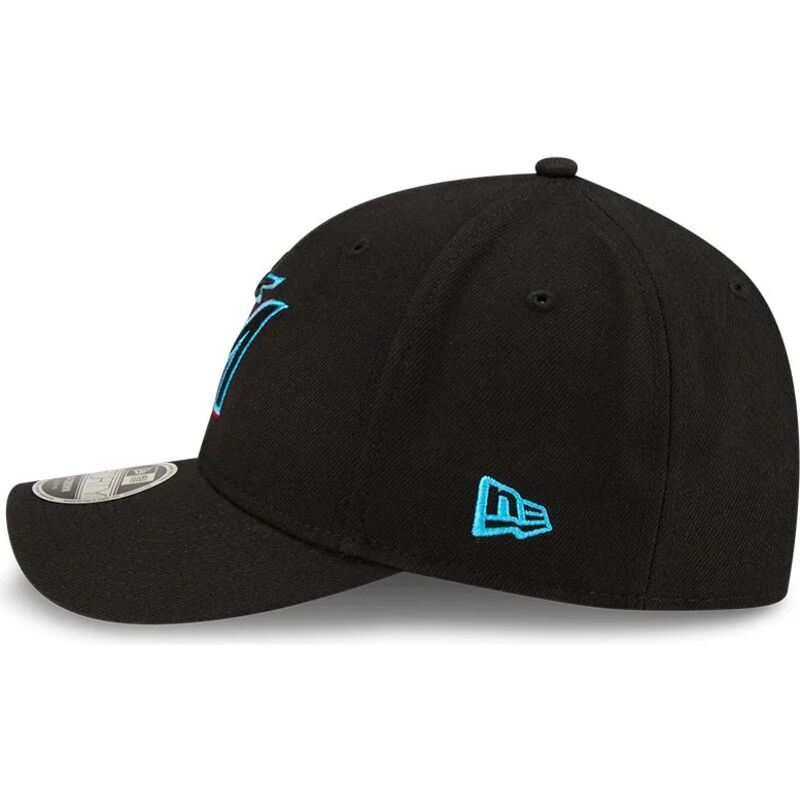 casquette-courbee-noire-snapback-9forty-m-crown-player-replica-miami-marlins-mlb-new-era casquette-courbee-noire-snapback-9forty-m-crown-player-replica-miami-marlins-mlb-new-era