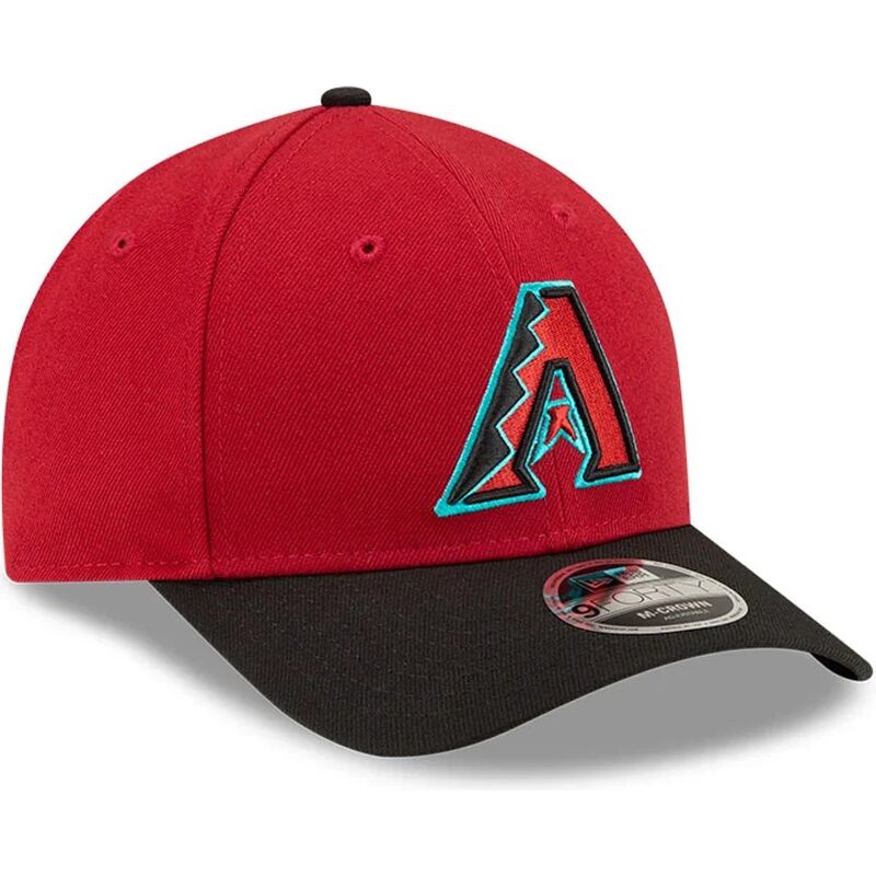 casquette-courbee-rouge-et-noire-snapback-9forty-m-crown-player-replica-arizona-diamondbacks-mlb-new-era