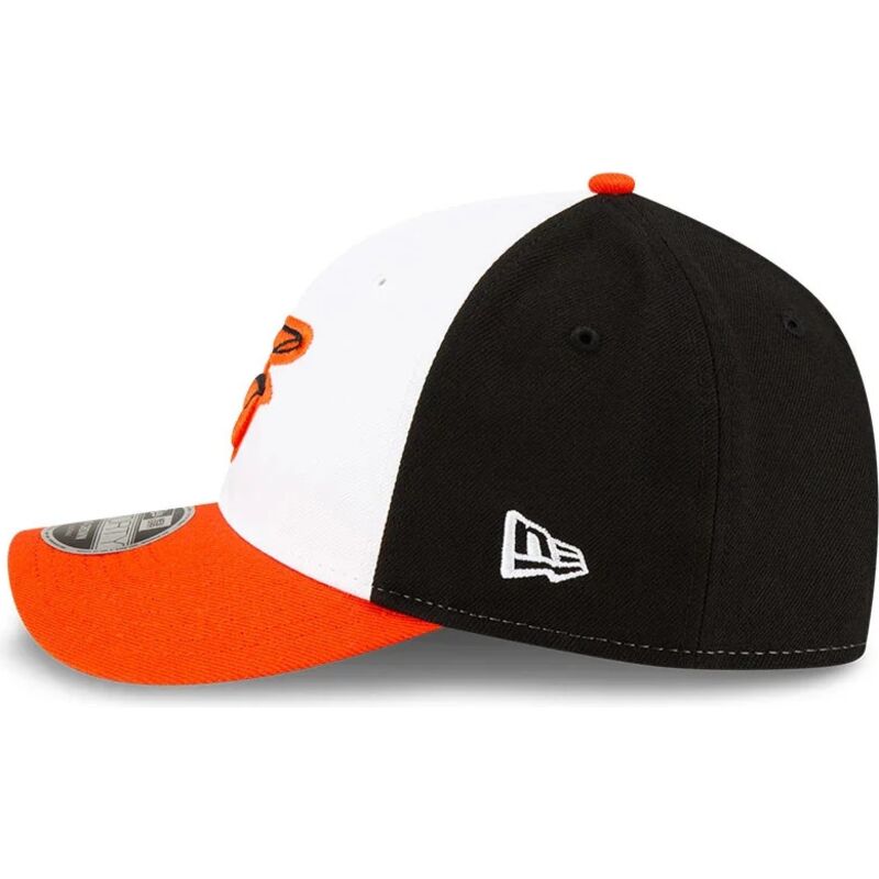 casquette-courbee-orange-et-noire-snapback-9forty-m-crown-player-replica-baltimore-orioles-mlb-new-era