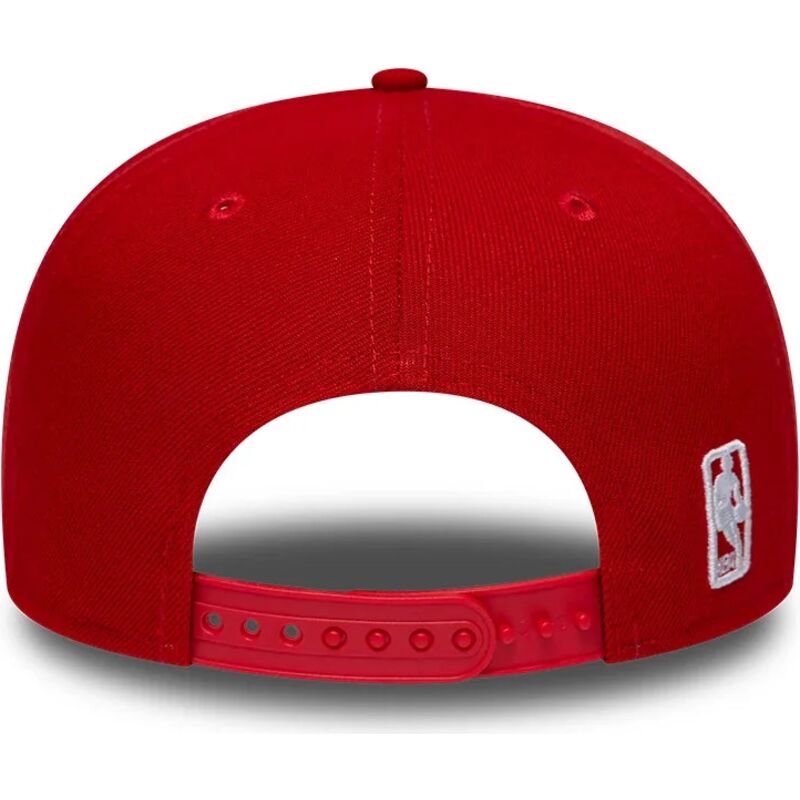 new-era-flat-brim-9fifty-chicago-bulls-nba-red-snapback-cap new-era-flat-brim-9fifty-chicago-bulls-nba-red-snapback-cap