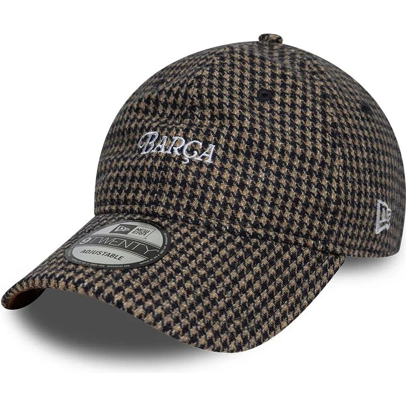 casquette-courbee-marron-ajustable-9twenty-herringbone-fc-barcelona-laliga-new-era casquette-courbee-marron-ajustable-9twenty-herringbone-fc-barcelona-laliga-new-era