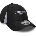 new-era-curved-brim-9forty-m-crown-featherweight-poly-fc-barcelona-laliga-black-snapback-cap