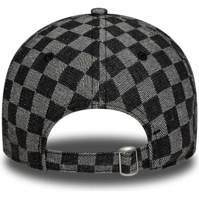 casquette-courbee-noire-ajustable-9twenty-check-ducati-motor-motogp-new-era
