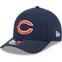 casquette-courbee-bleue-marine-snapback-9forty-m-crown-team-chicago-bears-nfl-new-era
