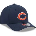 new-era-curved-brim-9forty-m-crown-team-chicago-bears-nfl-navy-blue-snapback-cap