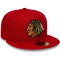 new-era-flat-brim-59fifty-basic-chicago-blackhawks-nhl-red-fitted-cap