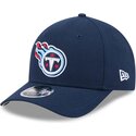 new-era-curved-brim-9forty-m-crown-team-tennessee-titans-nfl-navy-blue-snapback-cap