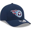 new-era-curved-brim-9forty-m-crown-team-tennessee-titans-nfl-navy-blue-snapback-cap