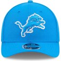 new-era-curved-brim-9forty-m-crown-team-detroit-lions-nfl-blue-snapback-cap