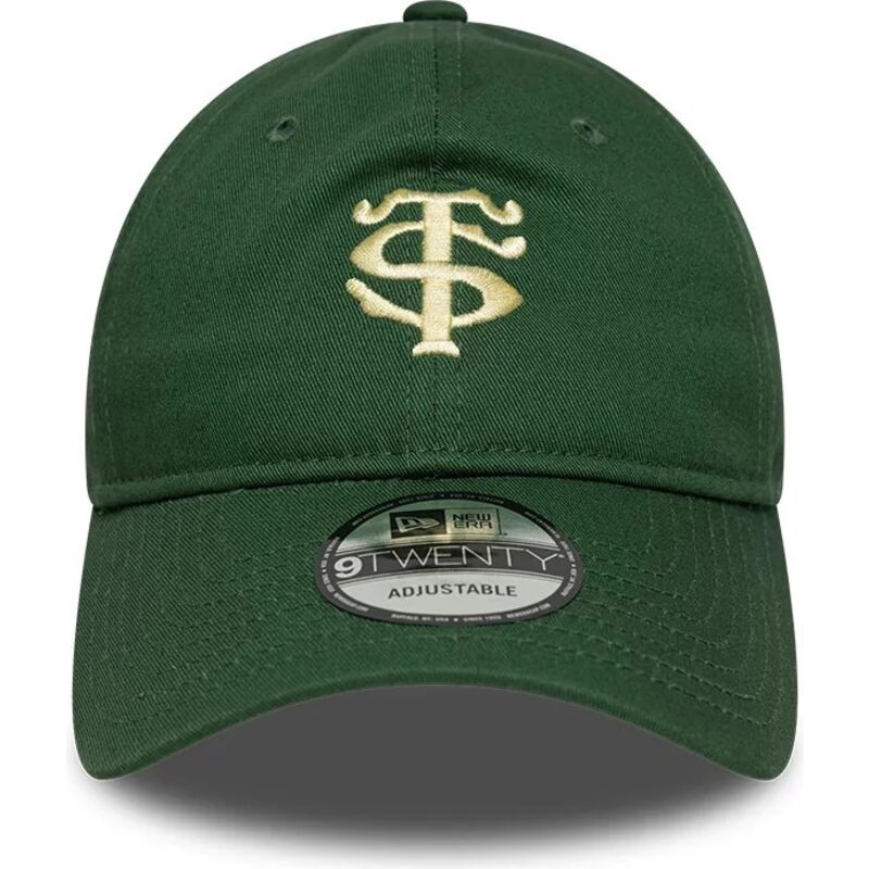 casquette-courbee-verte-ajustable-9twenty-seasonal-stade-toulousain-top-14-new-era