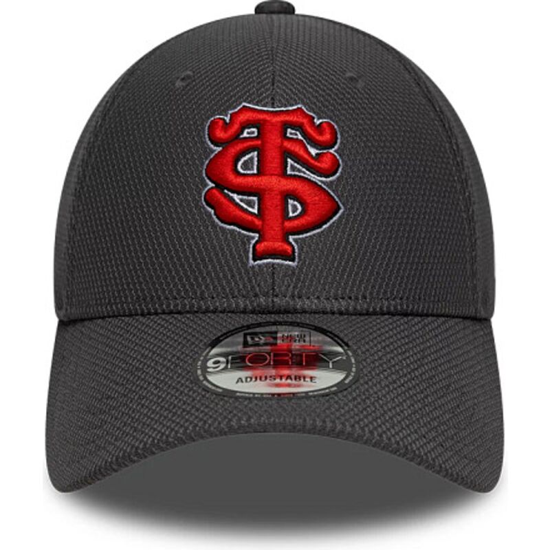 casquette-courbee-grise-snapback-avec-logo-rouge-9forty-diamond-era-stade-toulousain-top-14-new-era casquette-courbee-grise-snapback-avec-logo-rouge-9forty-diamond-era-stade-toulousain-top-14-new-era