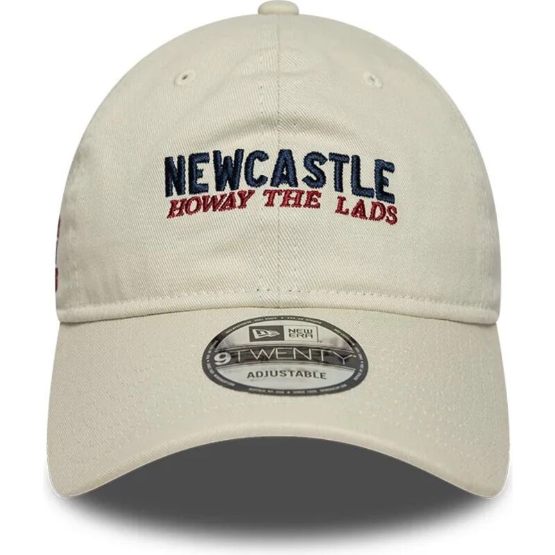 new-era-curved-brim-9twenty-wordmark-howay-the-lads-newcastle-united-football-club-premier-league-beige-adjustable-cap new-era-curved-brim-9twenty-wordmark-howay-the-lads-newcastle-united-football-club-premier-league-beige-adjustable-cap